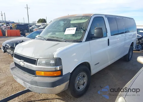 2006 Chevrolet Express Ls z USA, uszkodzony, nr VIN 1GAHG39U661190954